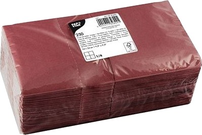 Papstar 82899 Bordeaux Tørkepapir Monokromatisk 46 G/M² 240 Mm 240 Mm