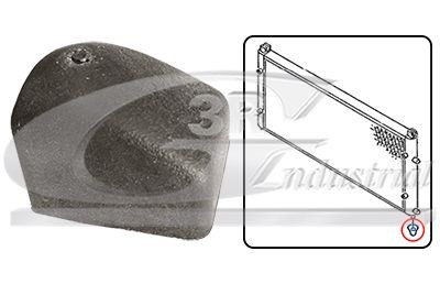 3RG 85734 Lagring radiator