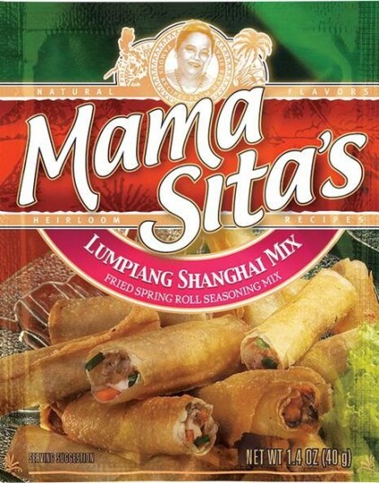 Mama Sitas Lumpiang Shanghai Mix Vårrull Kryddermix 40 gram Filippinsk
