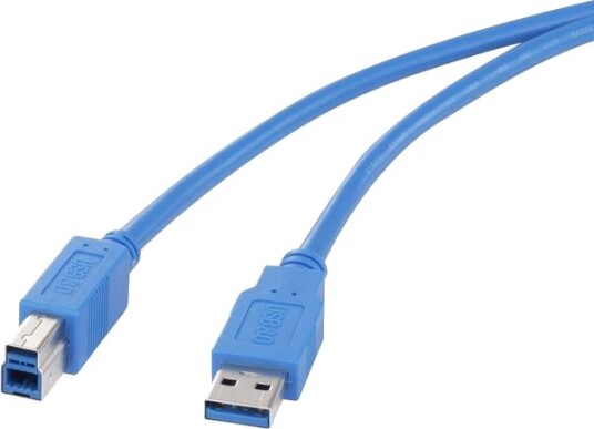 Renkforce Rf-4260504 2 M Usb A Usb B Usb 3.2 Gen 1 3.1 Gen 1 5 Gbit/Sek Blå Renkforce Rf-4260504 2 M Usb A Usb B Usb 3.2 Gen 1 3.1 Gen 1 5 Gbit/Sek Blå