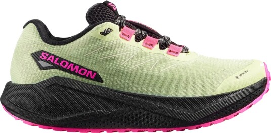 Salomon Aero Blaze 3 GTX Gravel løpesko Dame Grønn/Pink 41 1/3