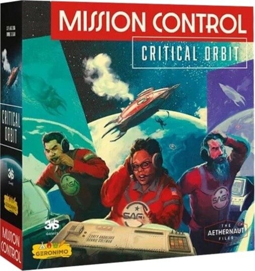 Geronimo Games Mission Control Critical Orbit Brettspill Engelsk