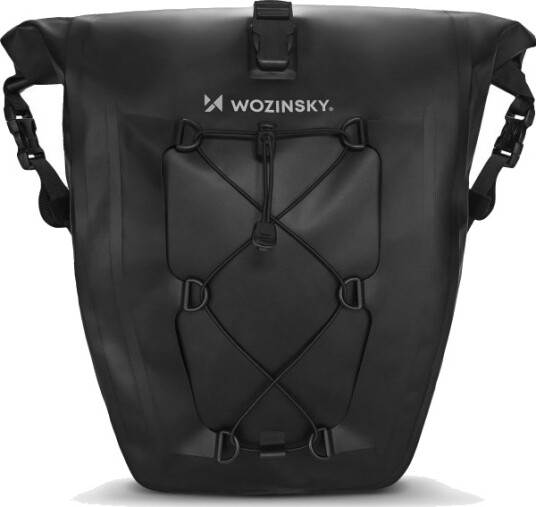Wozinsky Vanntett Sykkelveske Bagasjerom 25L Svart (Wbb24bk)