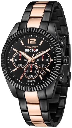 Sector Herreklokke R3273640026 Classic Sort/Stål Ø41 mm Sector Herreklokke R3273640026 Classic Sort/Stål Ø41 mm