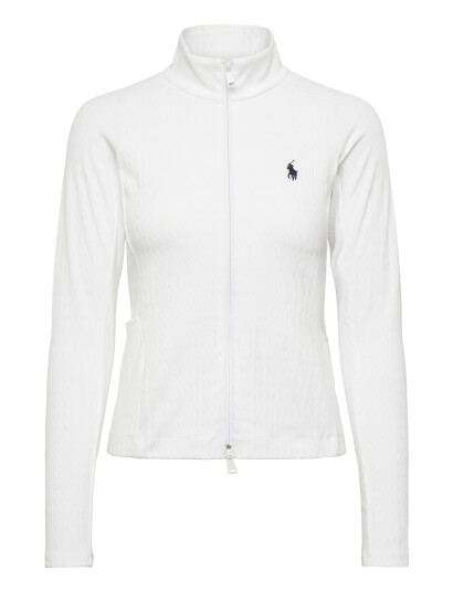 Ralph Lauren Golf Active Cable Knt Sweatshirt White XS