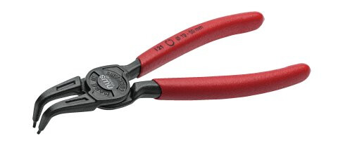 Nws 178-62-I21, Låsringstång, Kromvanadinstål, Röd, 165 Mm, 155 G, Tyskland