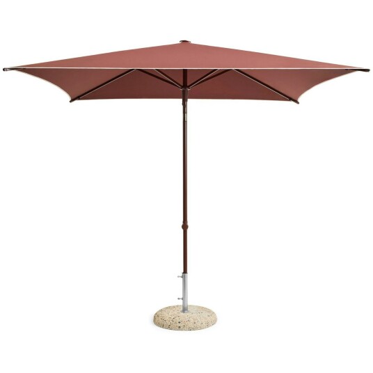 Terrazza Parasol Square Off white / Burgundy Terrazza Parasol Square Off white / Burgundy