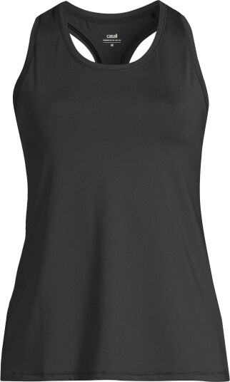 Casall Essential Racerback Tank Dame Black M Casall Essential Racerback Tank Dame Black M
