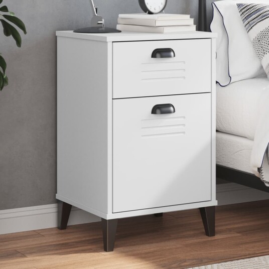  Nattbord VIKEN hvit heltre furu 8721012310131
