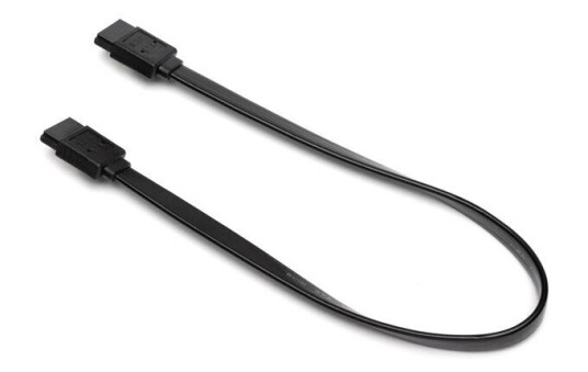 DUTZO SATA kabel Svart 0.17 m rett tilkobling DUTZO SATA kabel Svart 0.17 m rett tilkobling