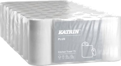 Køkkenrulle Katrin Plus 2 Lag Hvid 220Mm X 21.00M 22G/M2 Pakke A 32 Ruller Køkkenrulle Katrin Plus 2 Lag Hvid 220Mm X 21.00M 22G/M2 Pakke A 32 Ruller