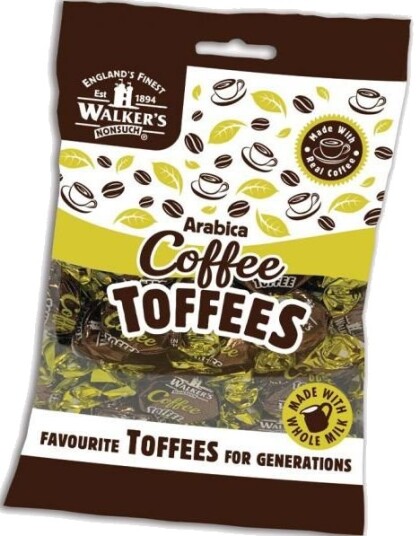 Walkers Arabica Coffee Toffees 150 gram