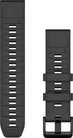 Garmin Quickfit Watch Bands Graphite Silicone 22mm Garmin Quickfit Watch Bands Graphite Silicone 22mm