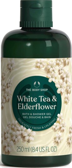 The Body Shop White Tea & Elderflower Bath & Shower Gel 250 ml