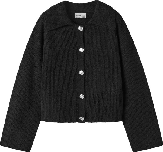 Name It Nkfotilis Ls Loose Knit Card Black 122 128 Name It Nkfotilis Ls Loose Knit Card Black 122 128