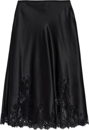 Dolce & Gabbana, Dame, Skjørt, Svart, M,
