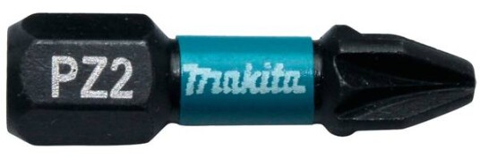 Makita PZ2 25mm Heksagonal Bits for Impact Skrutrekkere - 2 Deler