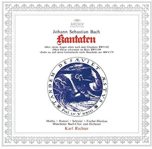 Bach. Karl Richter Bach: Cantatas Bwv 102/199/179 CD