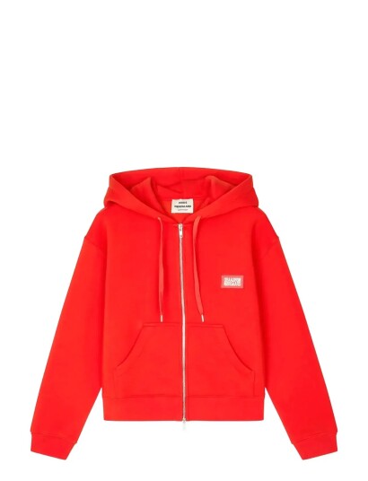 Mads Nørgaard Standard Bobo Hood Sweatshirt Red L
