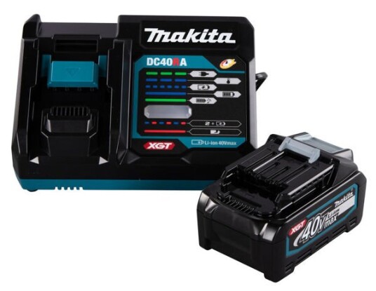 Makita Batterisett 40V Xgt 1X4,0Ah Batteri Og Lader