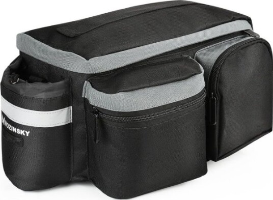 Wozinsky Sykkelbæreveske Med Stropper 6L Svart (Wbb3bk)