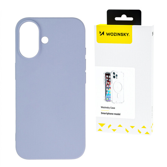 Wozinsky Silikondeksel for Samsung Galaxy S25+ Lilla