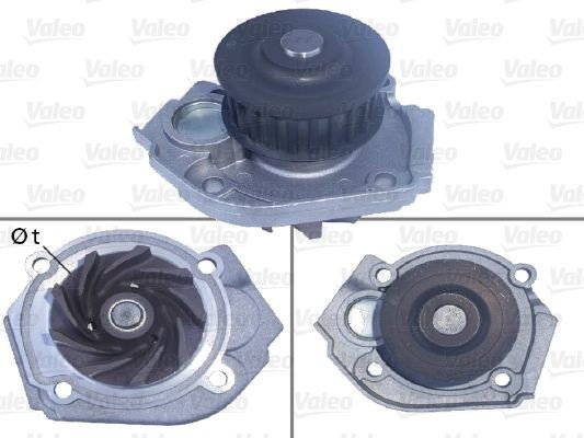 VALEO 506967 Vannpumpe VALEO 506967 Vannpumpe