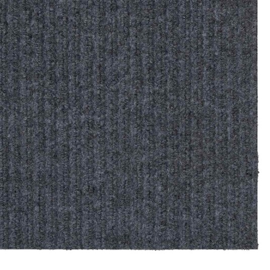  Teppeløper Grå 80 x 150 cm stoff