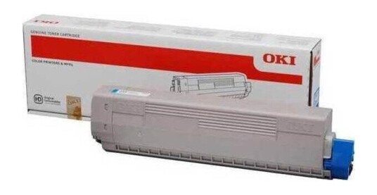 OKI 44036059 Toner White - Laser toner Hvit