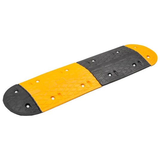 Fartshump gul og svart 129x32,5x4 cm gummi Fartshump gul og svart 129x32,5x4 cm gummi