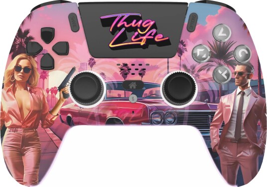 Freaks & Geeks Trådløs PS5-kontroller Thug Life Freaks & Geeks Trådløs PS5-kontroller Thug Life
