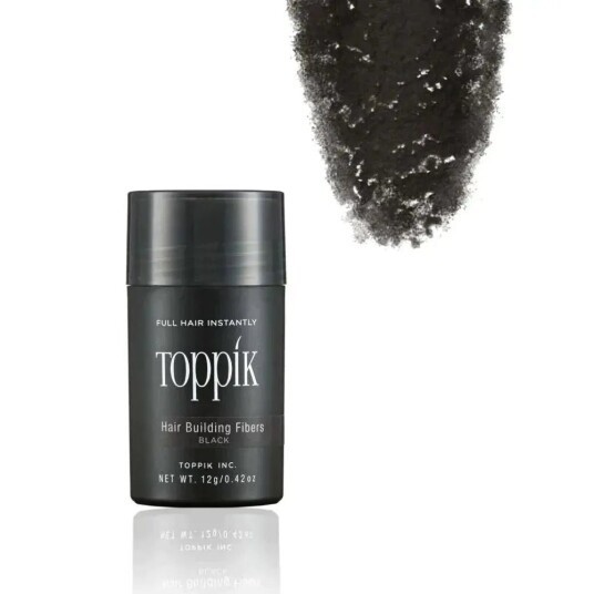 Toppik Hair Building Fibers Svart 12g Toppik Hair Building Fibers Svart 12g