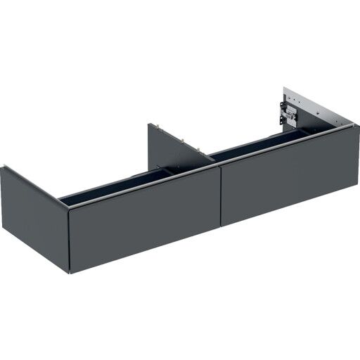 Geberit One underskap 133,2x47 cm matt sort