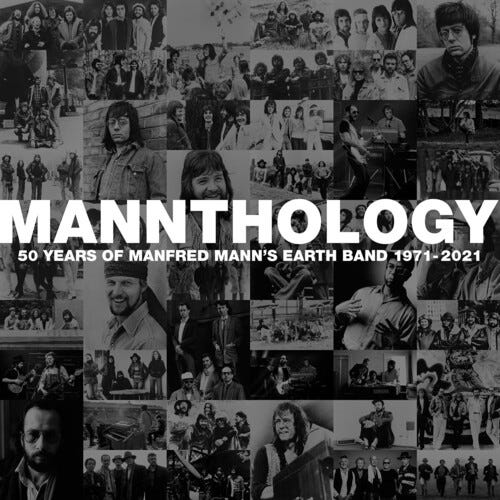 Manfred Mann's Earth Band Mannthology LP/Vinyl