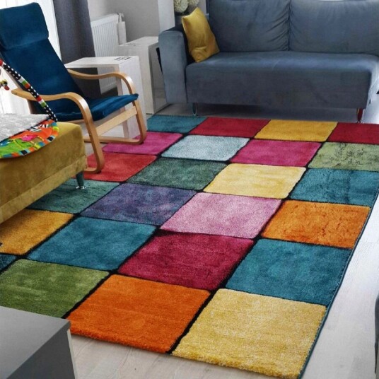 Omendra Wiltonteppe 160x230 cm Rektangulær - Flerfarget