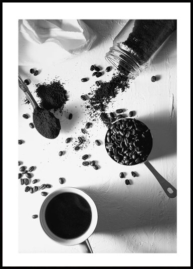 Process Of Making Coffee Plakat Plakat / 100x150cm