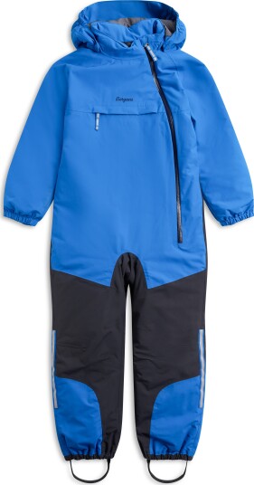 Bergans Of Norway Bergans Kid'S Lilletind Insulated Shell Coverall Olympic Blue/Dark Shadow Grey 122