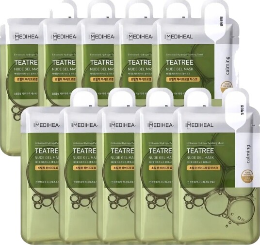 Mediheal Mediheal   Teatree Nude Gel Mask 10Pcs.   Nude   10 PCS
