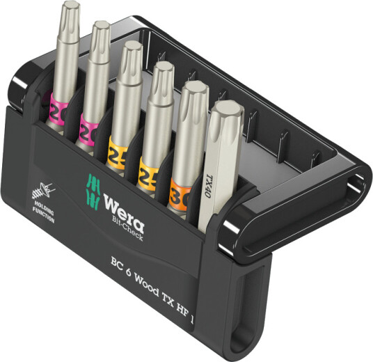 Wera 05056470001, 6 Stykker, Torx Plus, Tx20, Tx25, Tx30, Tx40, 78 G, Tsjekkisk Republikk