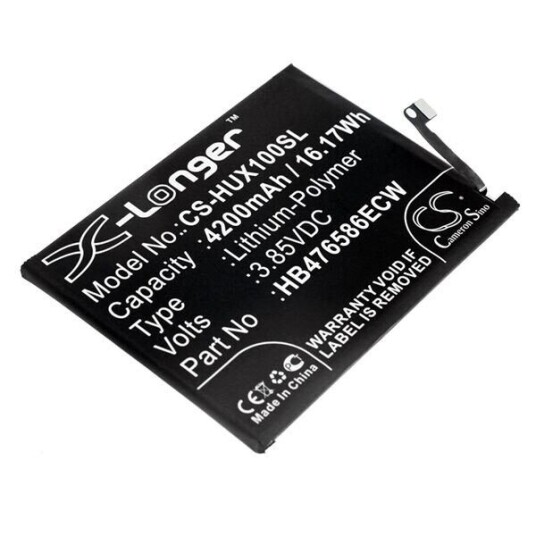 Huawei TEL-AN00 batteri (4200 mAh 3.85 V, Sort)