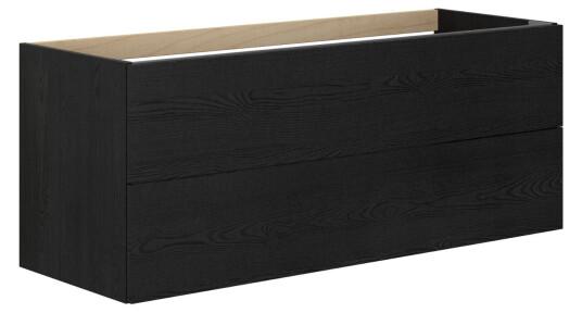Dansani Inzo Underskap B60-120xh64xd44cm - Glatt Svart eik / 120cm