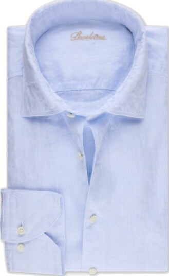 Stenströms Regular linen shirt XXL blå herre