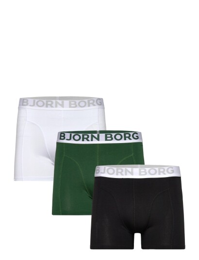 Björn Borg Organic Cotton Stretch Boxer 3P Multi/patterned XXL