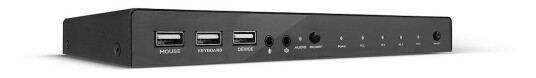LINDY KVM Switch 4 t HDMI 18G USB 2.0 Audio Factory Sealed