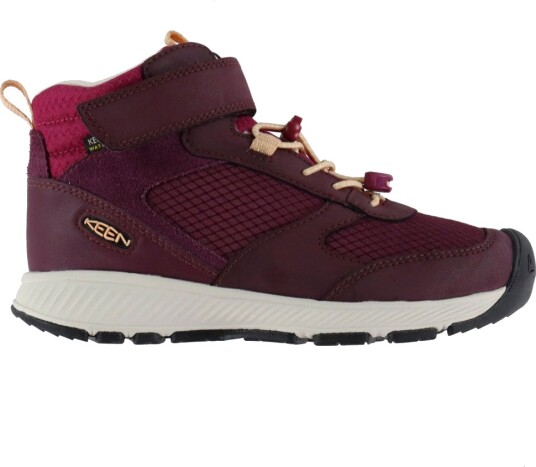 KEEN Støvler Tex Skuda Mid WP Fig Peach Fuzz KEEN 35 Støvler Lilla