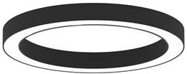 Giro Ø640 Ring 38W 4525Lm 3000K Dali Opal Sort Inkl. 1500Mm. Central Ophæng Giro Ø640 Ring 38W 4525Lm 3000K Dali Opal Sort Inkl. 1500Mm. Central Ophæng