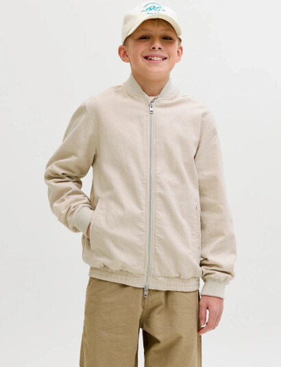 Jack & Jones Jprblaleister Bomber Jkt Jnr Beige 164