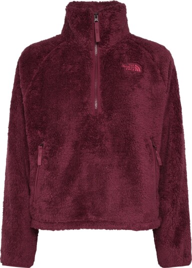 The North Face W Osito Evolve 1/2 Zip Jacket Burgundy S