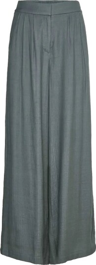 Rosemunde Rwmarseille Hw Wide Trousers Grey 40