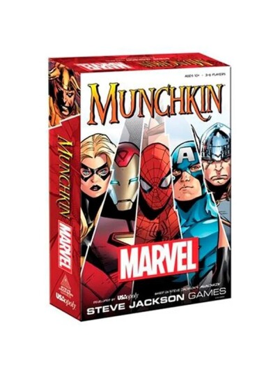 USAopoly Munchkin Marvel Edition EN USAopoly Munchkin Marvel Edition EN
